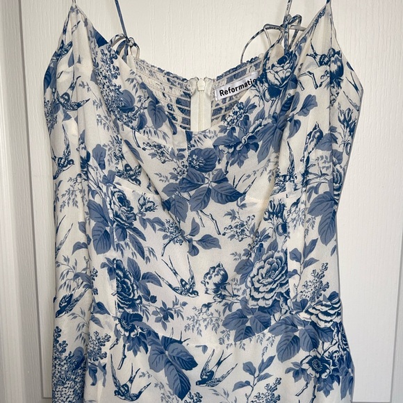 Reformation Kourtney Dress Pompadour - Picture 9 of 15